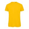 B&C lezser szabású minősített biopamut férfi póló BD62, Gold-2XL