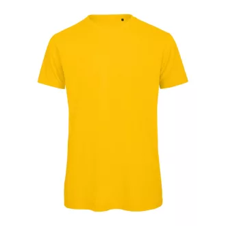   B&C lezser szabású minősített biopamut férfi póló BD62, Gold-2XL