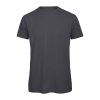 B&C lezser szabású minősített biopamut férfi póló BD62, Dark Grey-S
