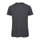B&C lezser szabású minősített biopamut férfi póló BD62, Dark Grey-S