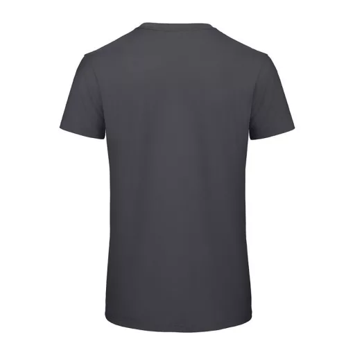 B&C lezser szabású minősített biopamut férfi póló BD62, Dark Grey-2XL