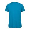 B&C lezser szabású minősített biopamut férfi póló BD62, Atoll-2XL