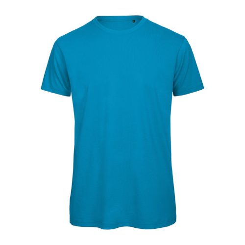 B&C lezser szabású minősített biopamut férfi póló BD62, Atoll-2XL
