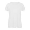 B&C lezser szabású minősített Női biopamut póló BD63, White-S
