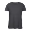 B&C lezser szabású minősített Női biopamut póló BD63, Dark Grey-2XL