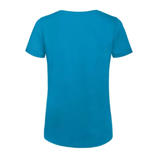 B&C lezser szabású minősített Női biopamut póló BD63, Atoll-L