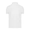 B&C modern, klasszikus stílusú, előzsugorított galléros férfi pamut póló O01, White-M