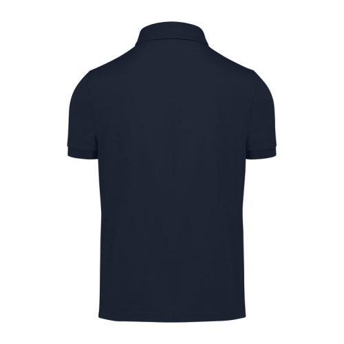 B&C modern, klasszikus stílusú, előzsugorított galléros férfi pamut póló O01, Navy-4XL