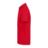 B&C modern, klasszikus stílusú, előzsugorított galléros férfi pamut póló O01, Red-S