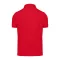B&C modern, klasszikus stílusú, előzsugorított galléros férfi pamut póló O01, Red-XL