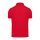 B&C modern, klasszikus stílusú, előzsugorított galléros férfi pamut póló O01, Red-3XL