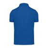 B&C modern, klasszikus stílusú, előzsugorított galléros férfi pamut póló O01, Royal Blue-S