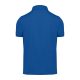 B&C modern, klasszikus stílusú, előzsugorított galléros férfi pamut póló O01, Royal Blue-2XL