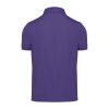 B&C modern, klasszikus stílusú, előzsugorított galléros férfi pamut póló O01, Radiant Purple-S