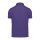 B&C modern, klasszikus stílusú, előzsugorított galléros férfi pamut póló O01, Radiant Purple-S