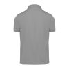 B&C modern, klasszikus stílusú, előzsugorított galléros férfi pamut póló O01, Sport Grey-S