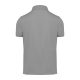 B&C modern, klasszikus stílusú, előzsugorított galléros férfi pamut póló O01, Sport Grey-M