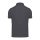 B&C modern, klasszikus stílusú, előzsugorított galléros férfi pamut póló O01, Dark Grey-S