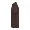 B&C modern, klasszikus stílusú, előzsugorított galléros férfi pamut póló O01, Roasted Coffe-S