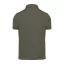 B&C modern, klasszikus stílusú, előzsugorított galléros férfi pamut póló O01, Camo Green-S