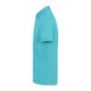 B&C modern, klasszikus stílusú, előzsugorított galléros férfi pamut póló O01, Meta Turquoise-XL