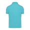 B&C modern, klasszikus stílusú, előzsugorított galléros férfi pamut póló O01, Meta Turquoise-3XL