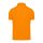 B&C modern, klasszikus stílusú, előzsugorított galléros férfi pamut póló O01, Meta Orange-S