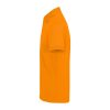 B&C modern, klasszikus stílusú, előzsugorított galléros férfi pamut póló O01, Meta Orange-S