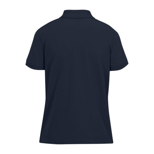 B&C modern, klasszikus stílusú, előzsugorított galléros Női pamut póló O02, Navy-XS