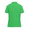 B&C modern, klasszikus stílusú, előzsugorított galléros Női pamut póló O02, Apple Green-S