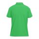 B&C modern, klasszikus stílusú, előzsugorított galléros Női pamut póló O02, Apple Green-XL