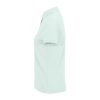 B&C modern, klasszikus stílusú, előzsugorított galléros Női pamut póló O02, Blush Mint-S