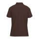 B&C modern, klasszikus stílusú, előzsugorított galléros Női pamut póló O02, Roasted Coffe-M