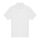 B&C rövid ujjú kétgombos unisex pamut galléros póló O06, White-S