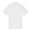 B&C rövid ujjú kétgombos unisex pamut galléros póló O06, White-2XL