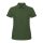 B&C klasszikus fazonú, rövid ujjú Női galléros póló, O07, Bottle Green-XS
