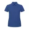 B&C klasszikus fazonú, rövid ujjú Női galléros póló, O07, Royal Blue-2XL