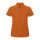 B&C klasszikus fazonú, rövid ujjú Női galléros póló, O07, Orange-2XL
