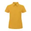 B&C klasszikus fazonú, rövid ujjú Női galléros póló, O07, Chili Gold-2XL