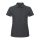 B&C klasszikus fazonú, rövid ujjú Női galléros póló, O07, Anthracite-2XL