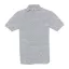 B&C O23 Safran piké póló, heather grey - 2XL