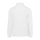 B&C hosszú ujjú előzsugorodott férfi galléros pamut póló O30, White-4XL