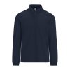 B&C hosszú ujjú előzsugorodott férfi galléros pamut póló O30, Navy-5XL