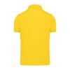 B&C 60 fokon mosható férfi galléros rövid ujjú póló O38, Yellow-S