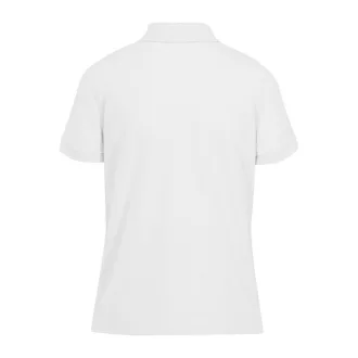   B&C rövid ujjú 60 fokon mosható Női galléros póló O39, White-XS