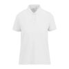 B&C rövid ujjú 60 fokon mosható Női galléros póló O39, White-XS