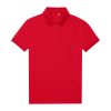 B&C rövid ujjú 60 fokon mosható Női galléros póló O39, Red-XS