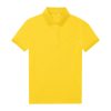 B&C rövid ujjú 60 fokon mosható Női galléros póló O39, Yellow-S