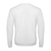 B&C kereknyakú férfi pulóver O46, White-S