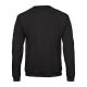 B&C kereknyakú férfi pulóver O46, Black-S